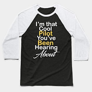 Pilot Baseball T-Shirt